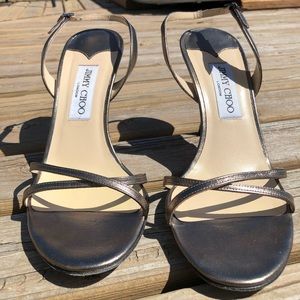 Jimmy Choo Size 39.5. Kitten heel